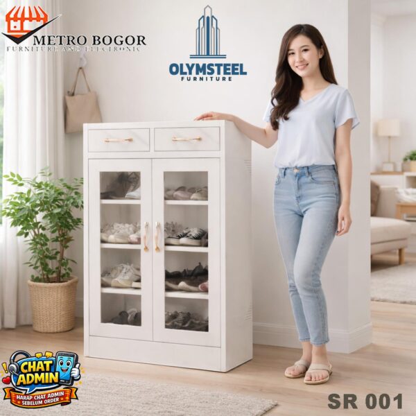 Rak Sepatu Besi Olymsteel SR 001
