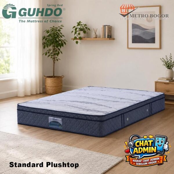 Guhdo Spring Bed Standard Plushtop Kasur Saja