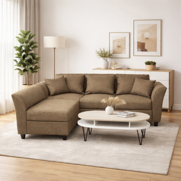 SOFA L TULIP HAZELNUT Sofa L Cube