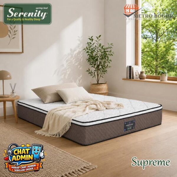 SUPREME (2) Kasur Elite Serenity Springbed Supreme ( KASUR SAJA )
