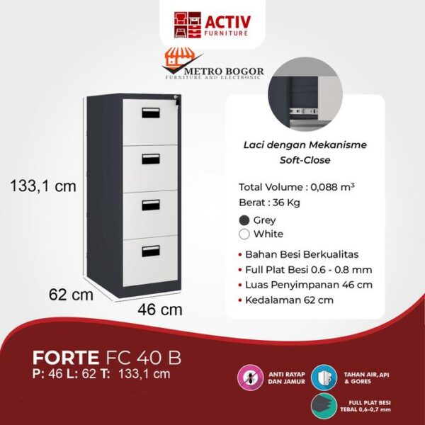 efbc0fc66a3b4c298834c686024b0219~tplv-aphluv4xwc-resize-jpeg_700_0 Lemari Kantor Filling Cabinet Besi Activ Forte FC 40 B