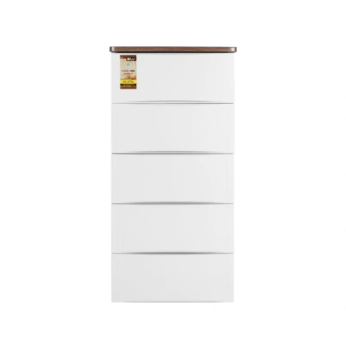 putih1 Cabinet Plastik Lemari Plastik 5 laci Olymplast ODC 05