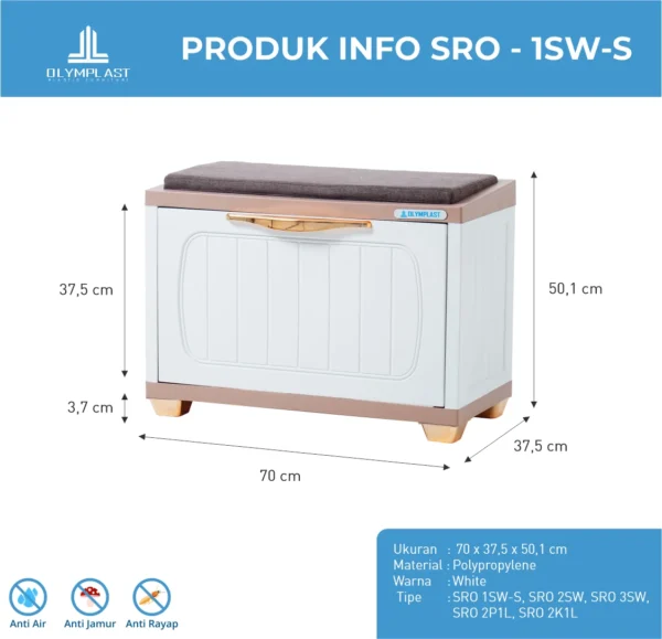 pi-1475-1761032696-1 Rak Sepatu Plastik Olymplast SRO 1SWS