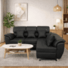 MAVIS BLACK Sofa L mavis