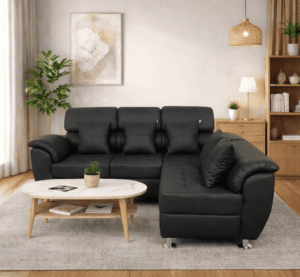 MAVIS BLACK Sofa L mavis
