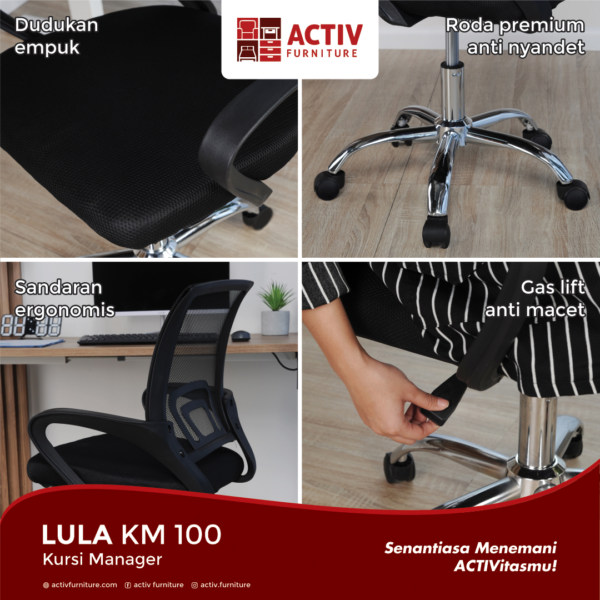 Keunggulan Kursi Kantor Activ Lula KM 100