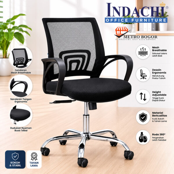 1234234 Kursi Kantor Indachi Casova I CR
