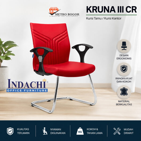 ssadads Kursi Kantor / Kursi Hadap Indachi Kruna III CR