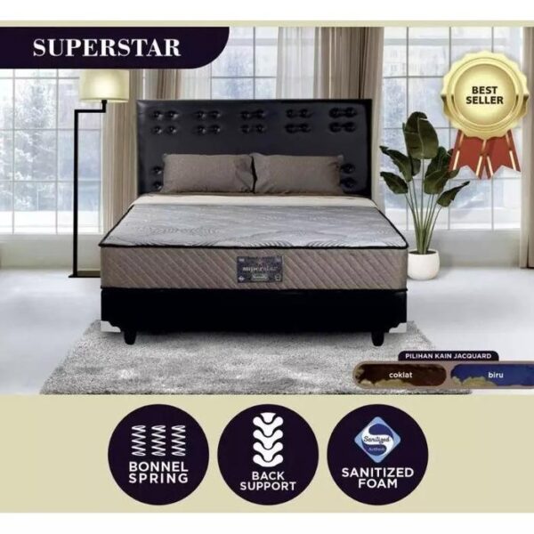 Paket Kamar Set Deluxe 1 ( Kasur Serenity+Meja Rias+Lemari)