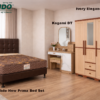 Promo Kamar Set Deluxe 5 ( Kasur Guhdo Springbed + Lemari Plastik 3 Pintu IVORY + Meja rias Dachi )