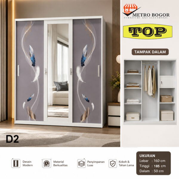 08e2d34c-ab86-4fb3-b93f-3313ef14b82c Lemari Pakaian Besi Top 3 Pintu uk 160 D2