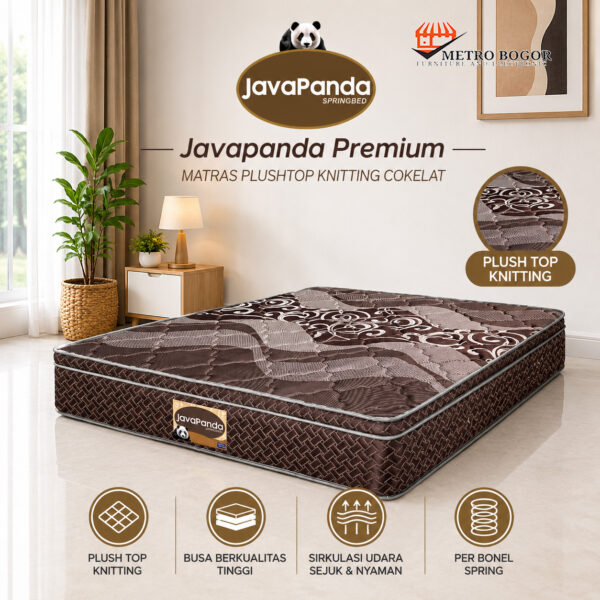 Kasur Springbed by Javaland Javapanda Premium Plushtop ( Kasur Saja )