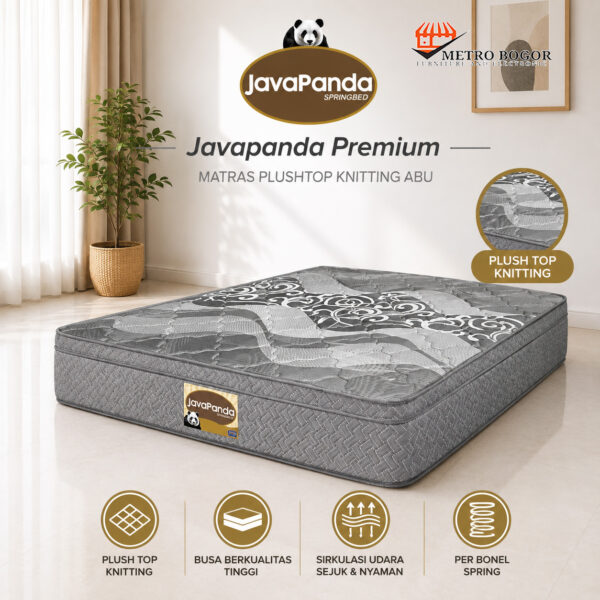 Kasur Springbed by Javaland Javapanda Premium Plushtop ( Kasur Saja )