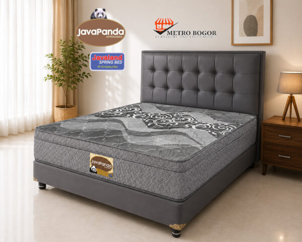 Kasur Springbed By Javaland Javapanda Premium Plushtop ( Full set )