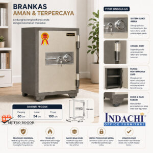 sdasdasda Indachi Brankas / Fireproof Safe type D 802 A