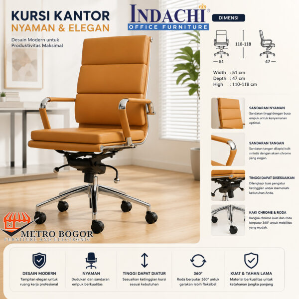 Indachi Kursi Direktur type ODIDY I AL HDT