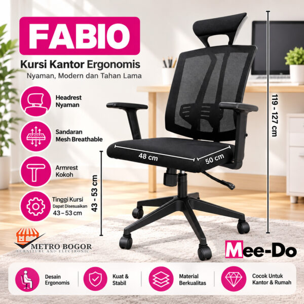 Kursi Kantor Mee do Fabio